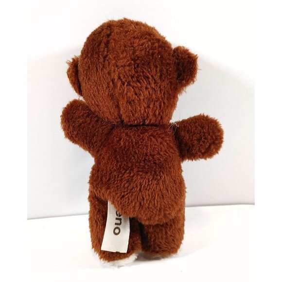 Russ Berrie Keno Plush Monkey Cotton Ground Nut Shells 8” Vintage - Picture 3 of 4